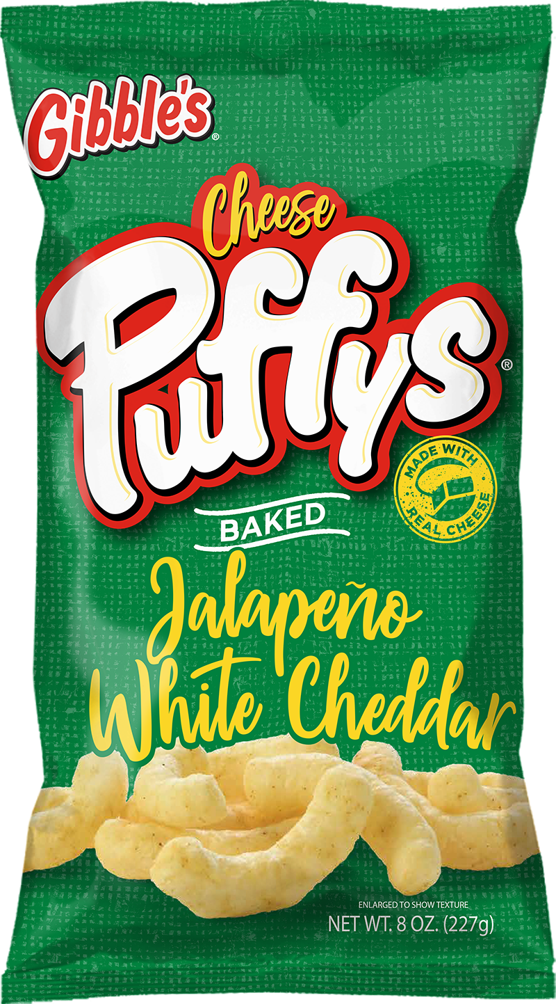 Gibble's Jalapeno White Cheddar Cheese Puffys