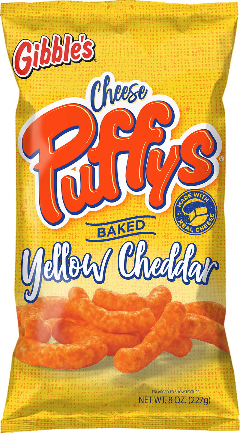Gibble's Yellow Cheddar Cheese Puffys