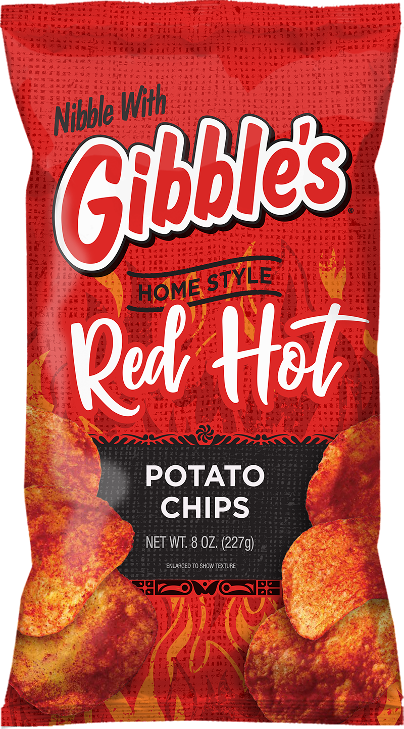 Gibble's Home Style Red Hot Potato Chips