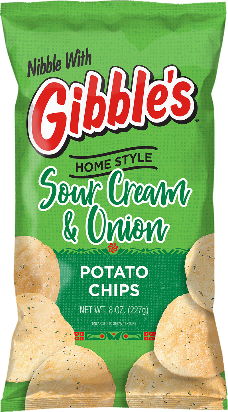 Gibble's Home Style Sour Cream & Onion Potato Chips