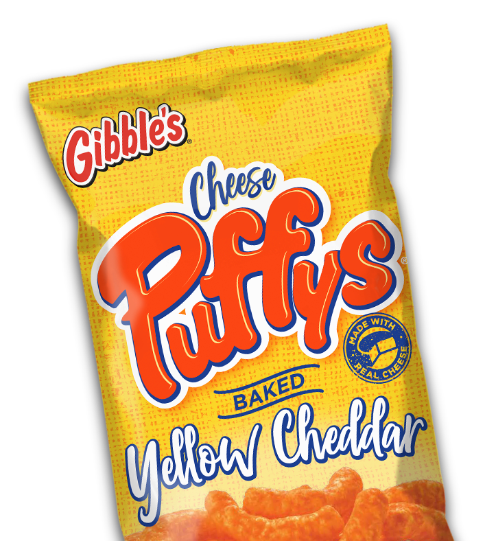 Gibble's Yellow Cheddar Cheese Puffys