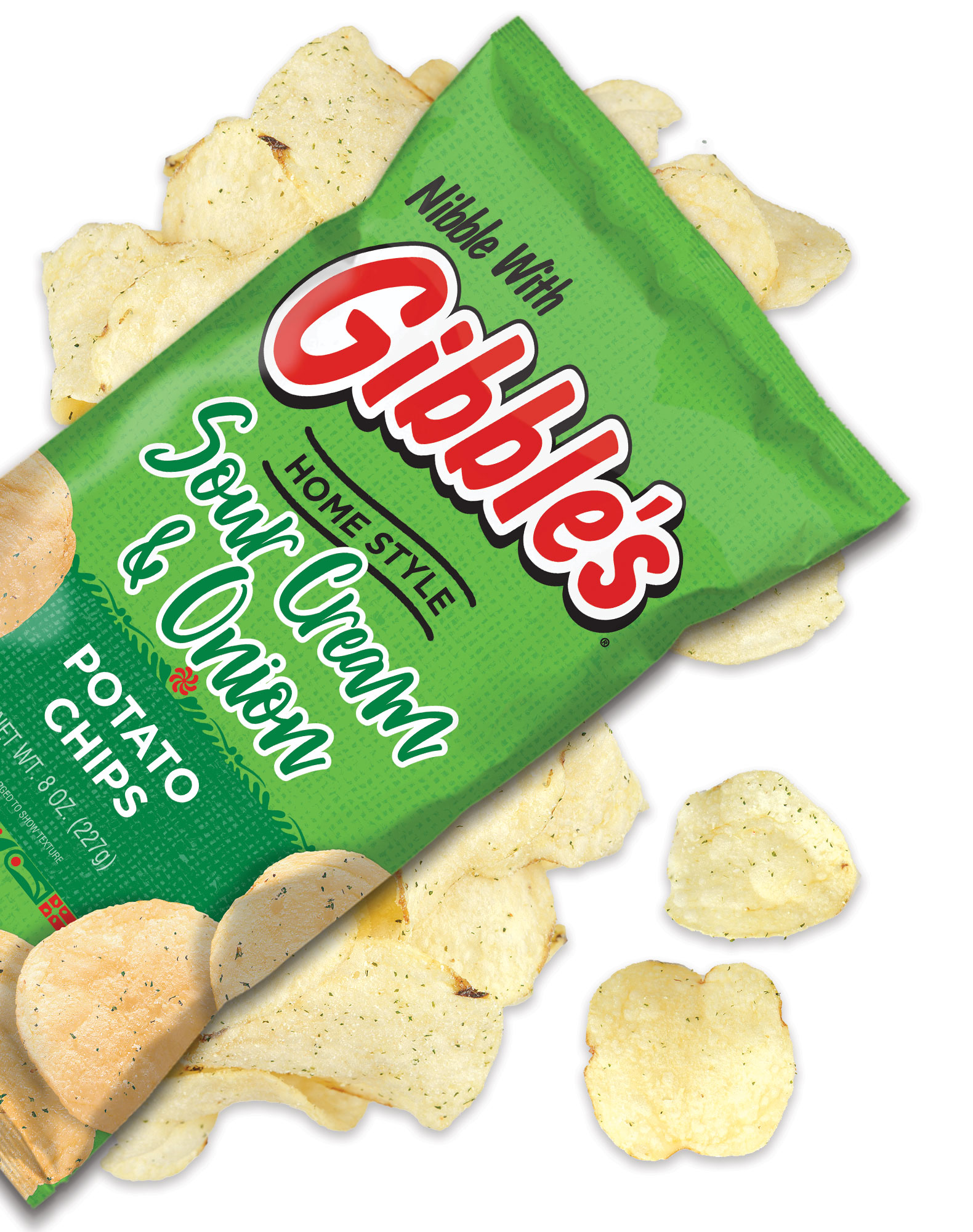 Gibble's Home Style Sour Cream & Onion Potato Chips