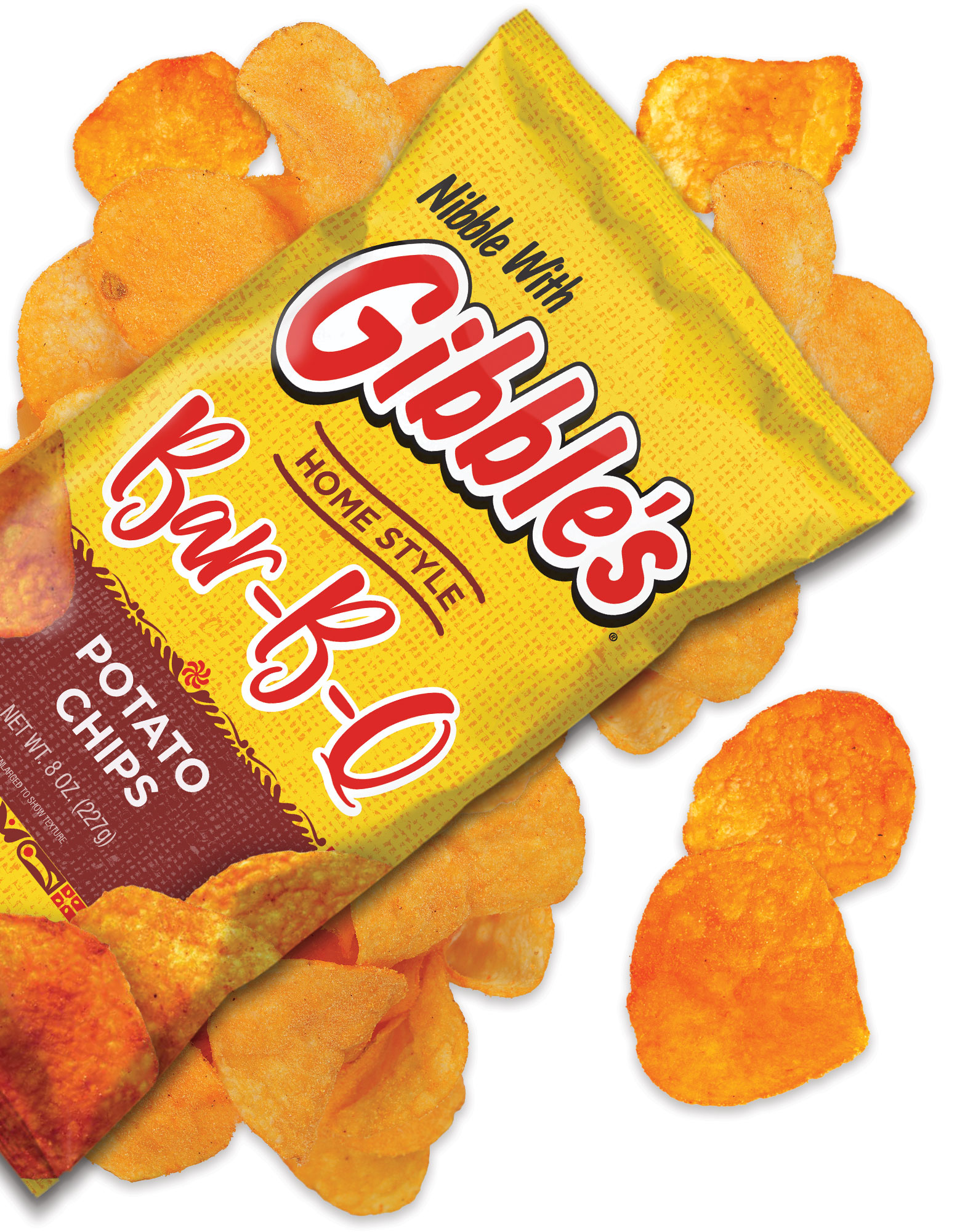 Gibble's Home Style Bar-B-Q Potato Chips